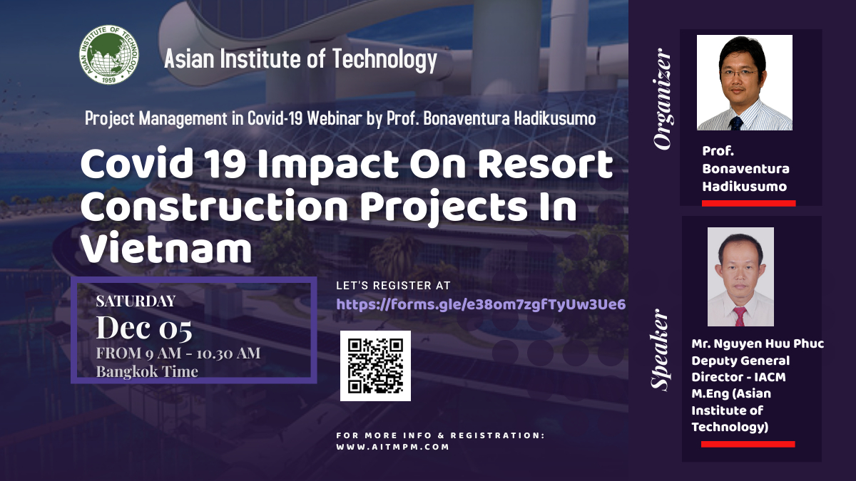 14.11.2020 Hội thảo online Phân tích tác động của Covid-19 với các dự án Xây Dựng Resort tại Việt Nam