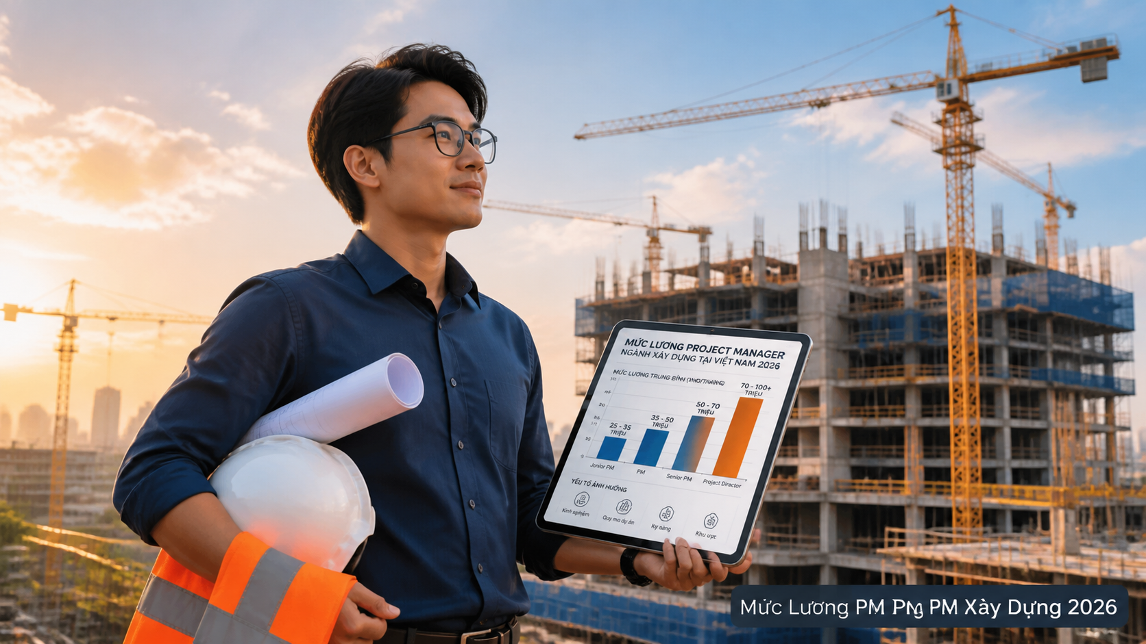 Mức lương Project Manager ngành xây dựng tại Việt Nam 2026