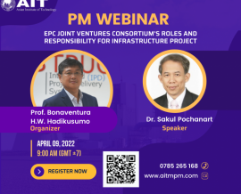 09.04.2022 Webinar Vai trò và Trách nhiệm của Liên danh EPC đối với Dự án Cơ sở hạ tầng