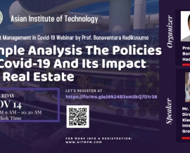 14.11.2020 Hội thảo online Các Chính Sách và Tác Động Trực Tiếp Đến Các Dự Án Bất Động Sản trong mùa dịch Covid-19