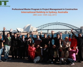 2nd International fieldtrip of Project Management in Construction program to Australia 2nd International fieldtrip of Project Management in Construction program to Australia