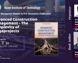 Tài liệu 31.10.2020 Hội thảo Advanced Construction Management - The complexity of Megaprojects Tài liệu 31.10.2020 Hội thảo Advanced Construction Management - The complexity of Megaprojects