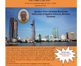 AIT seminar: Value Engineering for Infrastructure Projects