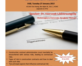 Contractual Risk Management in Construction Projects - AIT Seminar Contractual Risk Management in Construction Projects - AIT Seminar