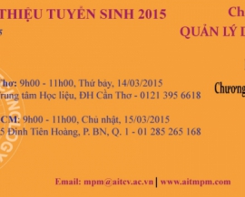 Information session March 2015