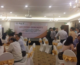 MPM Opening and Orientation in Vietnam, intake 2017