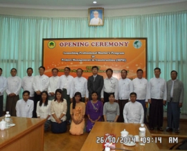 MPM Opening ceremony in Myanmar