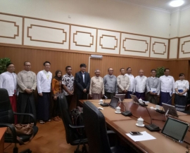 MPM participated in the meeting with Myanmar Minister of Construction