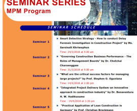 MPM Series of Seminars Celebrating 25 Years AIT in Vietnam - Ho Chi Minh City