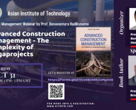 31.10.2020 Hội thảo online Phương Pháp Quản Lý Các Siêu Dự Án - Megaproject 