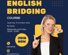 Tổ chức lớp Tiếng Anh Đầu Vào tháng 10.2023