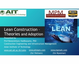 Tài Liệu Webinar 2022 - Current Development and Trend of Lean Construction Tài Liệu Webinar 2022 - Current Development and Trend of Lean Construction