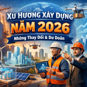 Xu hướng xây dựng năm 2026: Những thay đổi và dự đoán